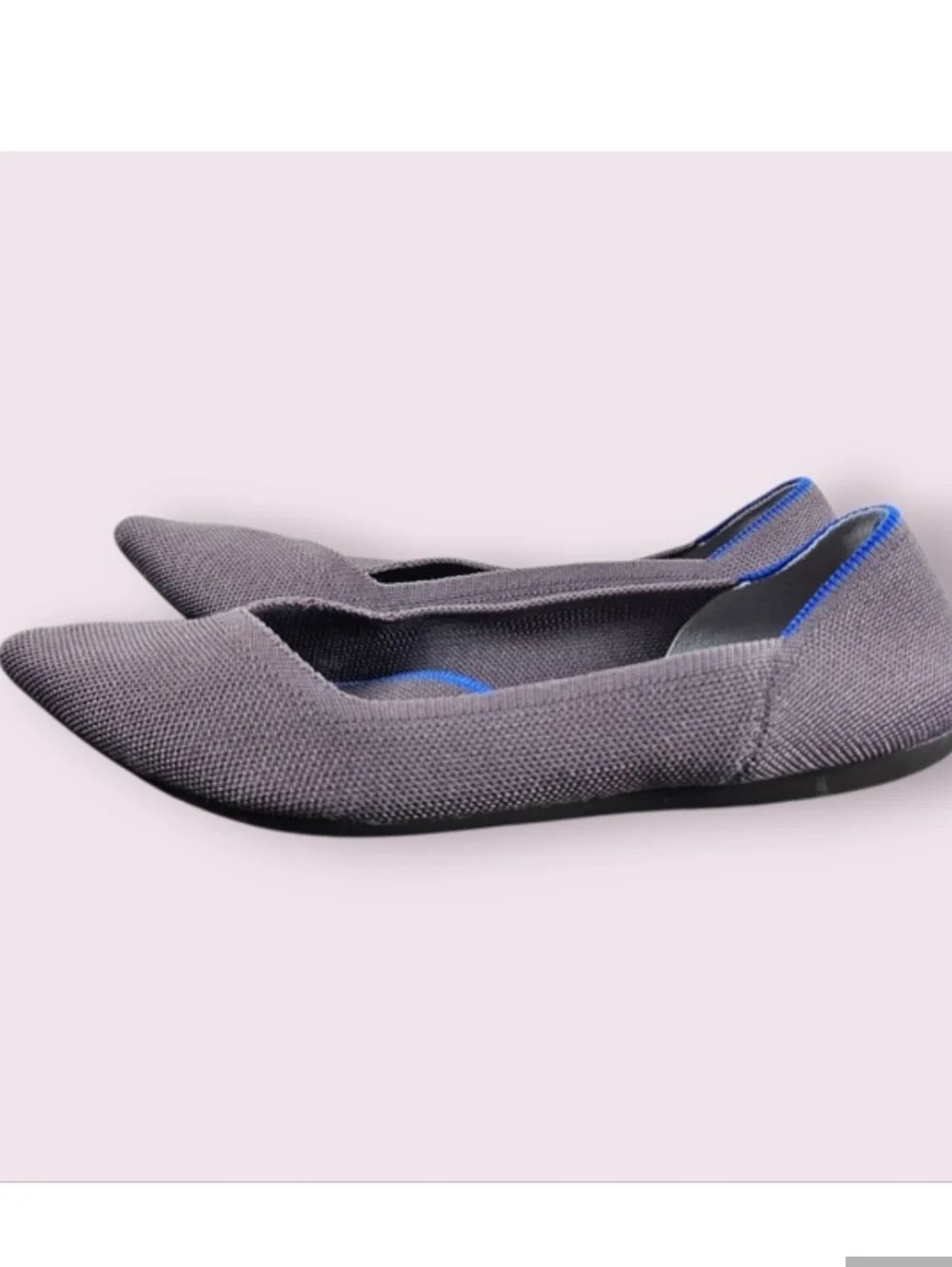 Rothy's‎ Pointed Toe Elegant Chic Taupe Women's Flats Sz 9.5